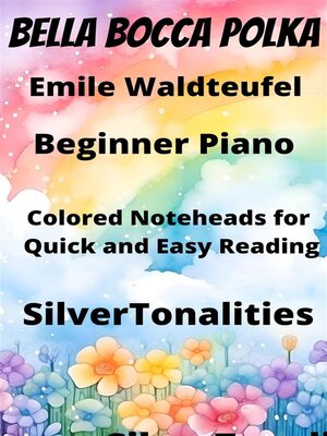 cover image of Bella Bocca Polka Beginner Piano Sheet Music with Colored Notation